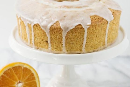 Orange Vanilla Yogurt Pound Cake