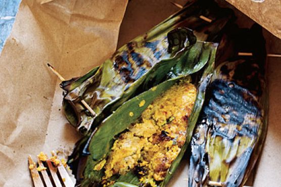 Otak Otak (Grilled Fish Quenelles)