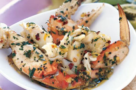 Oven-Roasted Dungeness Crab