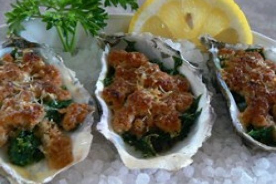 Oysters Rockefeller