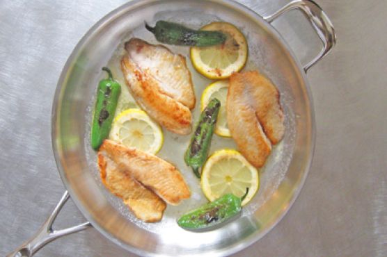 Pan SautÃ©ed Tilapia with Lemon and Jalapeno