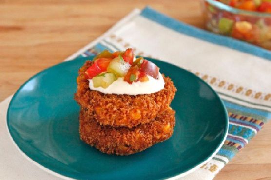 Panko Corn and Pepper Schnitzel