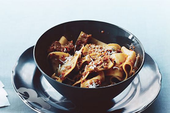 Pappardelle with Vegetable "Bolognese"