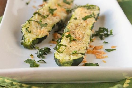 Parmesan Baked Zucchini