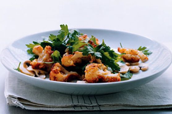 Parmesan Cauliflower and Parsley Salad