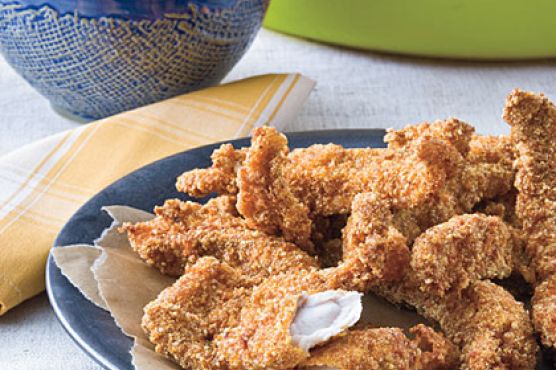Parmesan-Pecan Fried Chicken