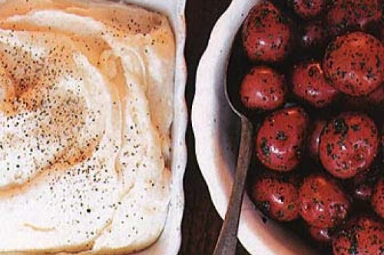 Parsleyed Steamed Potatoes