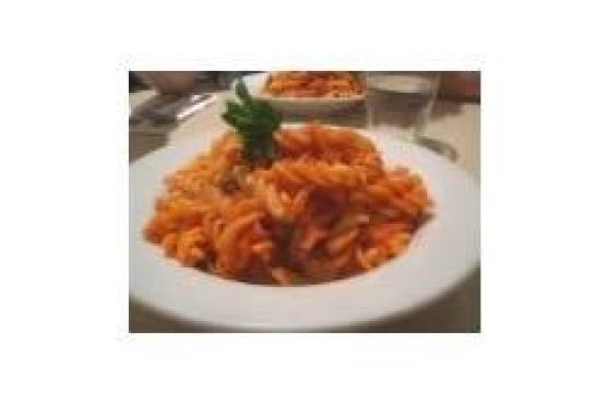 Pasta with Chicken Mushroom Cream Sauce