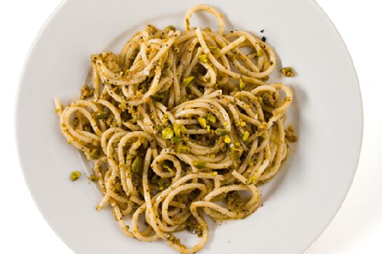 Pasta with Pistachio Pesto