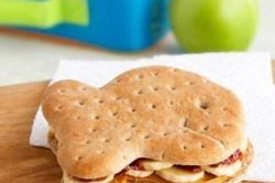 PB and J with Banana Sandwiches