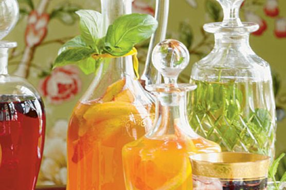 Peach-Basil Syrup