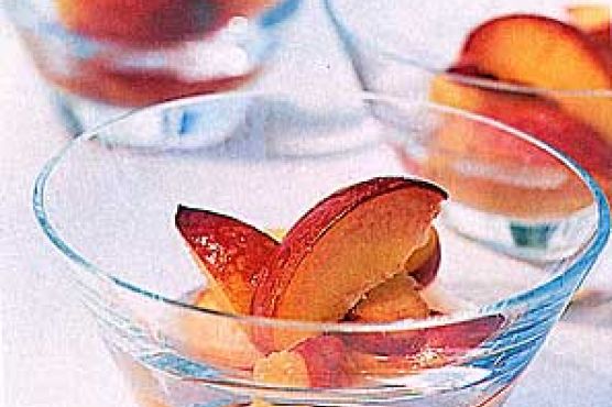 Peaches in Ginger Syrup