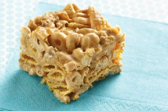 Peanut Butter-Cereal Bars