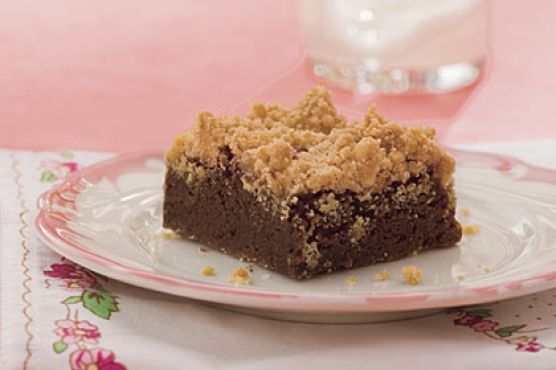 Peanut Butter Streusel Brownies