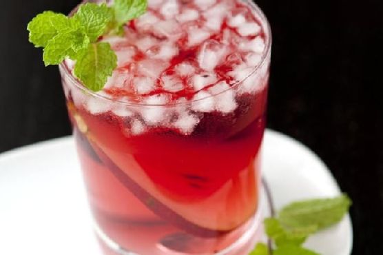 Pear and Cranberry Orange Cocktail