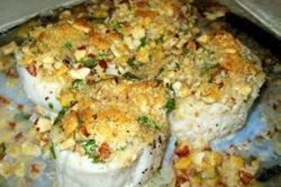 Pecan Baked Scallops