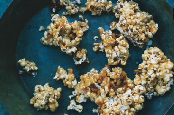 Pecan Praline Popcorn Treats