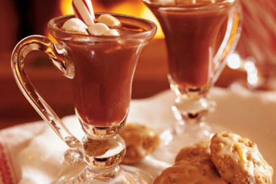 Peppermint Stick Hot Chocolate
