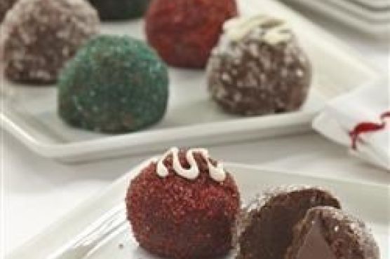 Peppermint Truffle Cookies