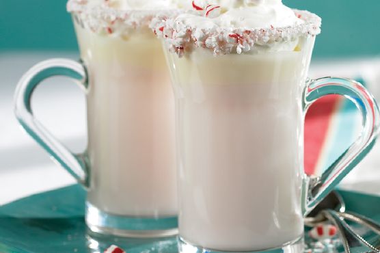 Peppermint White Hot Chocolate