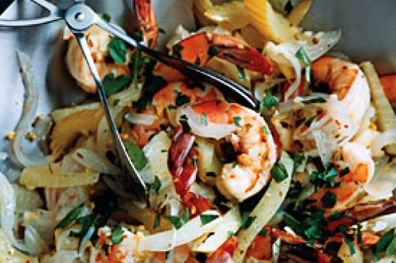Pickled Shrimp and Vegetables