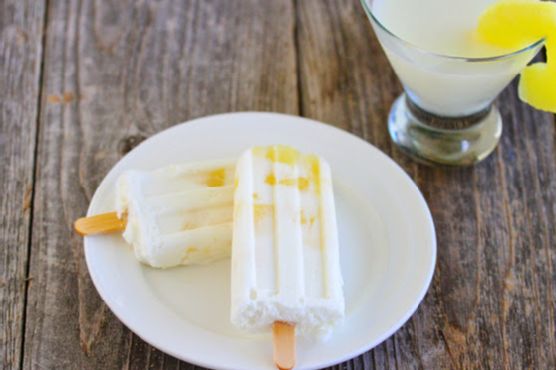 Piña Colada Ice Pops