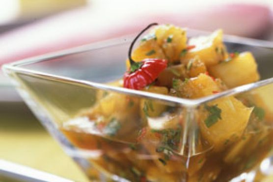 Pineapple Habanero Salsa