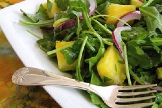 Pineapple Rocket Salad