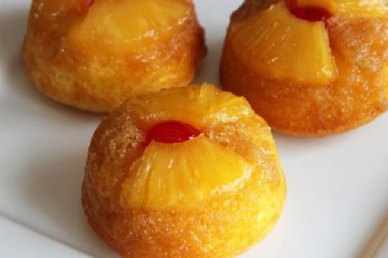 Pineapple Upside-Down Cupcakes