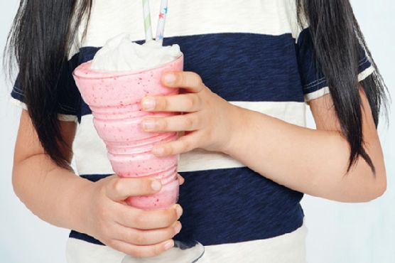 Pink Lady Milk Shake