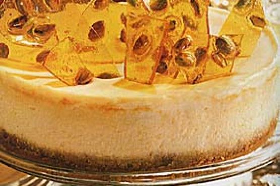Pistachio Brittle Cheesecake