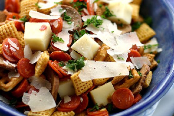 Pizza-ria Chex Mix