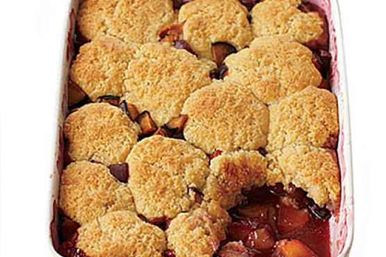 Plum Cobbler