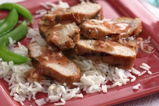 Plum-Glazed Turkey Tenderloins