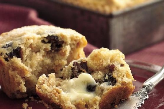 Plum Walnut Bran Muffins