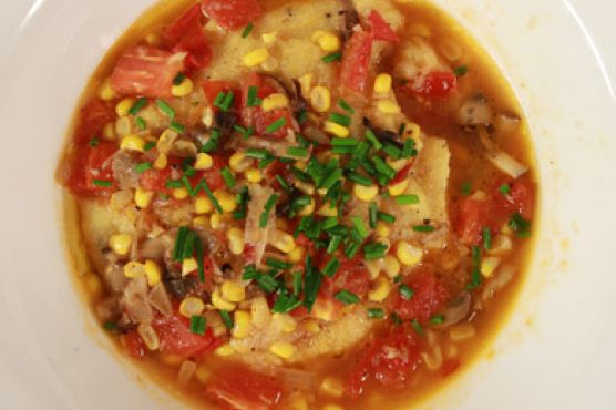 Polenta with Mushroom Ragout