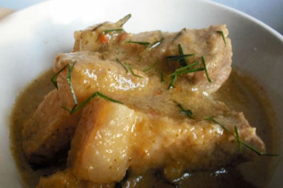 Pork in Penang Curry Sauce