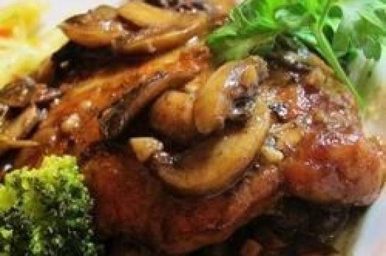 Pork Marsala