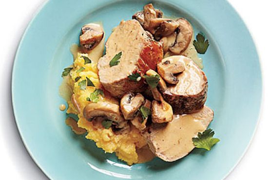 Pork Tenderloin with Mushroom Sauce