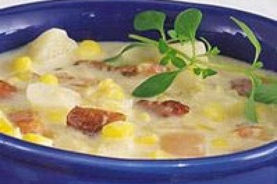 Potato and Double-Corn Chowder