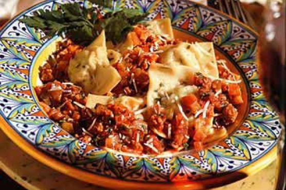 Potato-and-Sausage Torrelli with Ragù