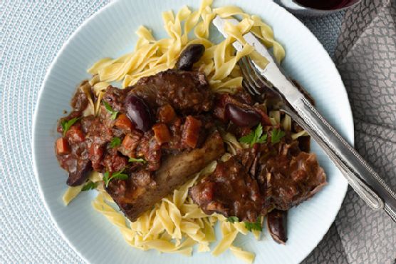 Provençal Short Ribs with Olives and Herbs