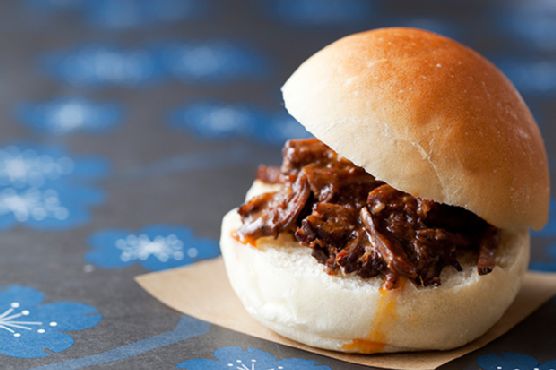 Pulled Brisket Sliders