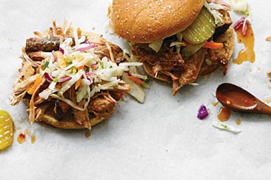 Pulled Pork Barbecue Sandwiches