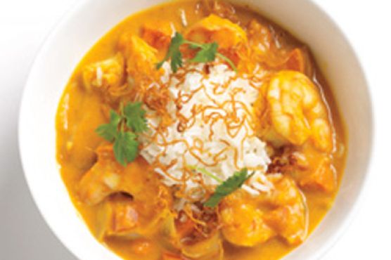 Pumpkin Shrimp Curry