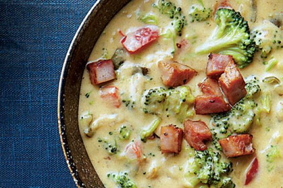 Queso-Broccoli Potato Chowder