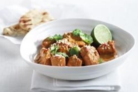 Quick Chicken Curry with Sweet Peppers