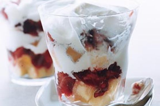Quick Cranberry Trifles