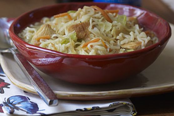 Quickest Chicken Noodle Soup