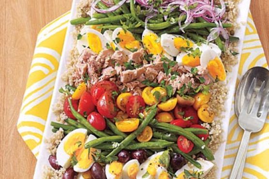 Quinoa Salad Niçoise with Lemon-Caper Vinaigrette